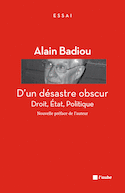 D'un désastre obscur